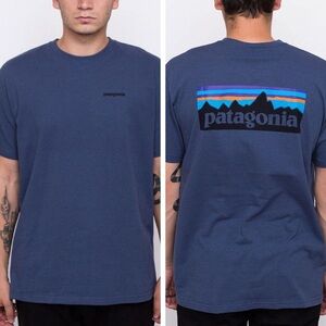 Patagonia P-6 Logo Responsibili-Tee® with Short Sleeves, Size Small